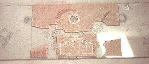 papier et gravure sur verre